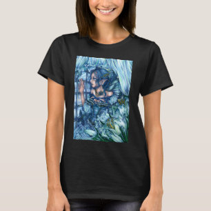 Frost Fairy Girl's View of a Sapphire Winter T-Shirt