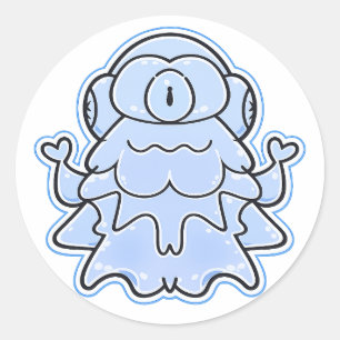 Frost Kageko Fantasy Creature Sticker
