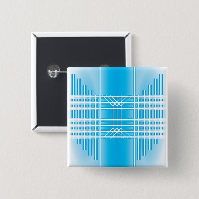 Frost Magnets 2 Inch Square Button (Front & Back)