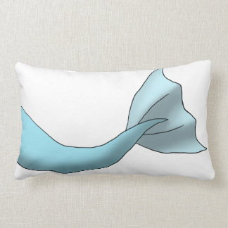 Frost Mermaid Tail Lumbar Pillow