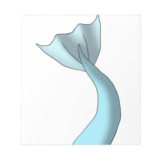 Frost Mermaid Tail Notepad