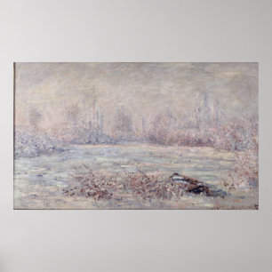 Frost near Vetheuil, 1880 Poster