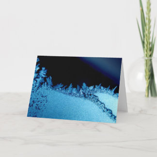Frost on a Window Card