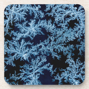 Frost patterns close-up, California Coaster