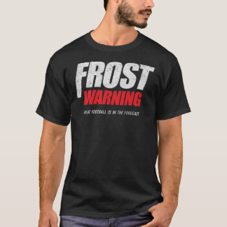 Frost Warning (Black), A Nebraska Football T-shirt
