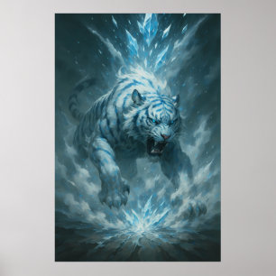 Frost White Tiger – Emperor of the Frozen Realm – Poster