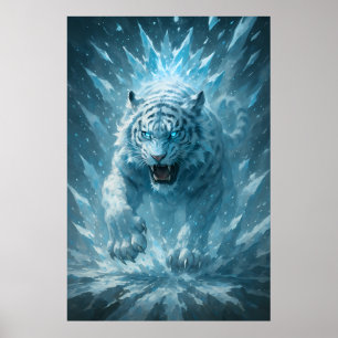 Frost White Tiger – Emperor of the Frozen Realm – Poster