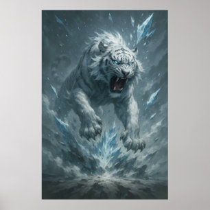 Frost White Tiger – Emperor of the Frozen Realm – Poster