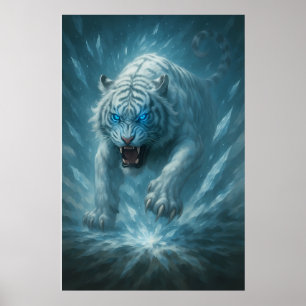 Frost White Tiger – Emperor of the Frozen Realm – Poster
