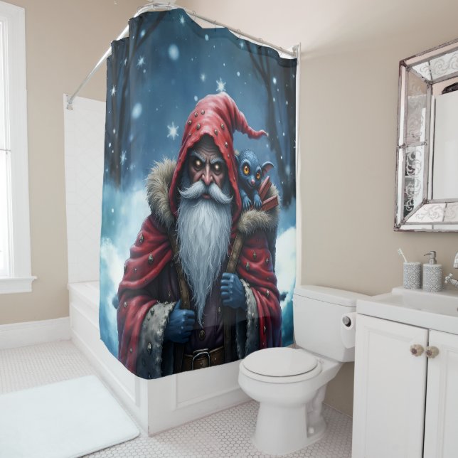 Frostbite Santa & His Mischief Elf. (In Situ)