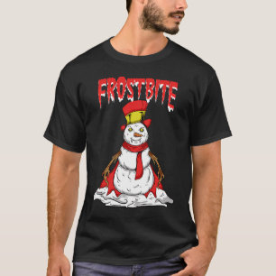 Frostbite Snowman Vampire Christmas  Christmas T-Shirt