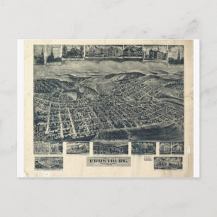 Frostburg, Maryland in 1905 Postcard