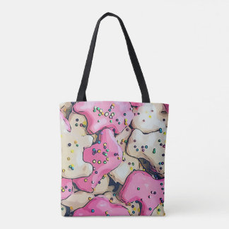Frosted Animal Cookie Pattern Tote Bag