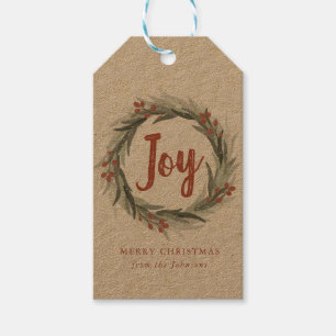 Frosted Berries Gift Tag