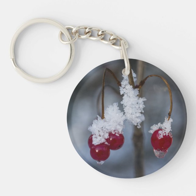 Frosted Berries Keychain (Front)