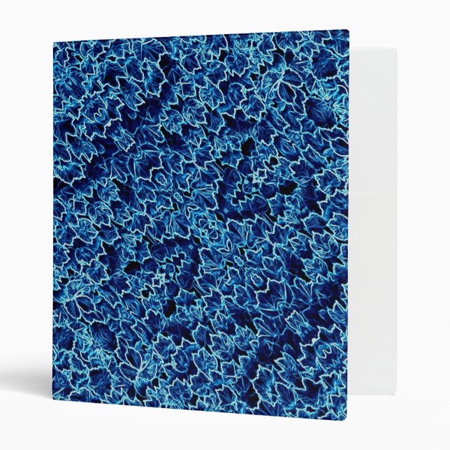 Frosted Blue Ivy Binder (Front/Inside)