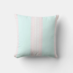 Frosted Blush Throw Pillow