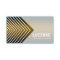 Frosted Chevron custom designer business card