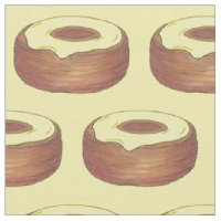 Frosted Croissant Doughnut Doughnut Pastry Bakery
