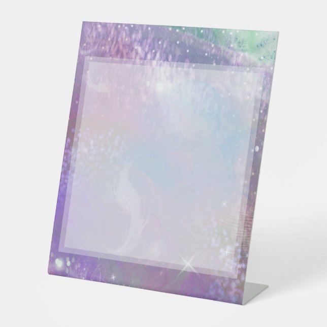 Frosted Dreaming Pedestal Sign (Front)