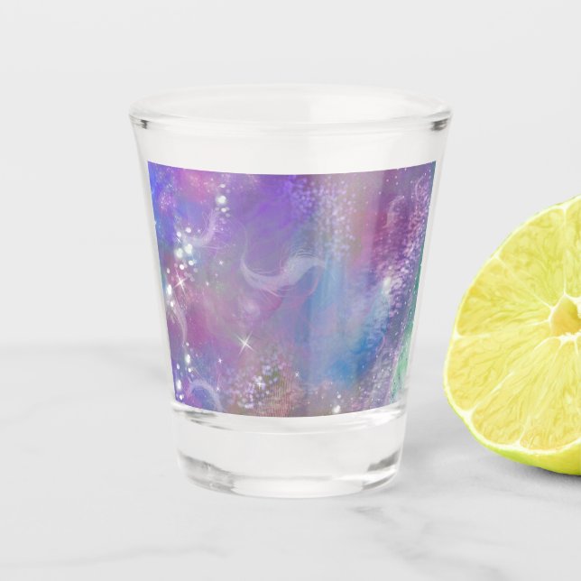 Frosted Dreaming Shot Glass (Front)