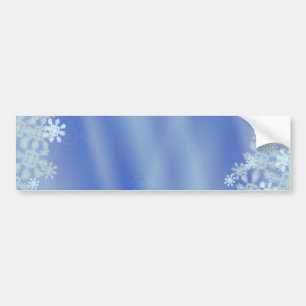 Frosted Edges Bumper Sticker