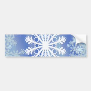 Frosted Edges III Bumper Sticker