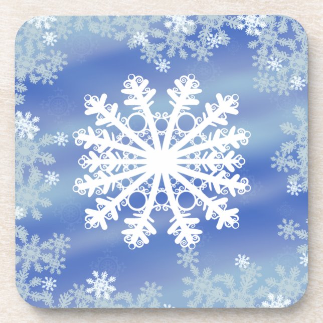 Frosted Edges III Coaster (Front)