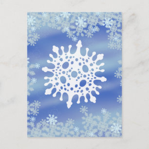 Frosted Edges VI Postcard