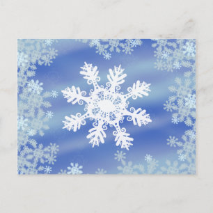 Frosted Edges VII Postcard
