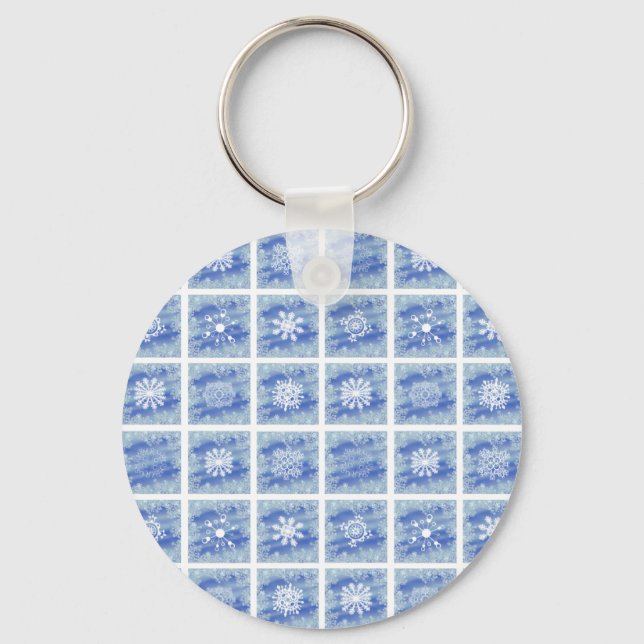 Frosted Panes I Keychain (Front)