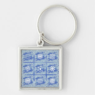 Frosted Panes II Keychain