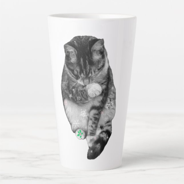 Frosted Paw Holiday Mug (Devant)