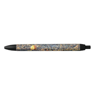 Frosted Pumpkin Patch Black Ink Pen