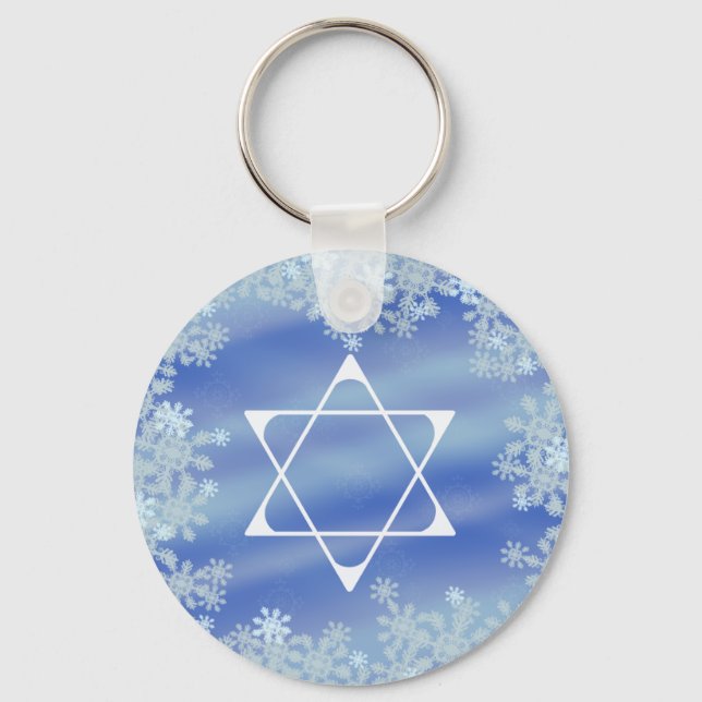 Frosted Star Keychain (Front)