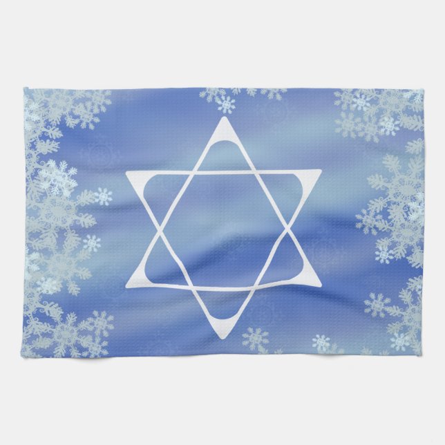 Frosted Star Kitchen Towel (Horizontal)