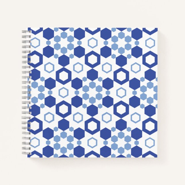 Frosted Symmetry Notebook (Front)