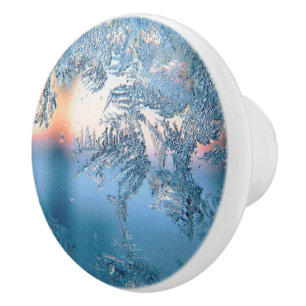 Frosted View Ceramic Knob