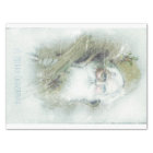 Frosted vintage Santa Claus