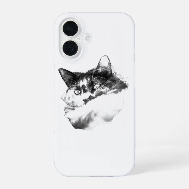 Frosted Whisper iPhone 16 Case (Back)