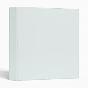 Frosted White Solid Colour Classic Elegant Binder