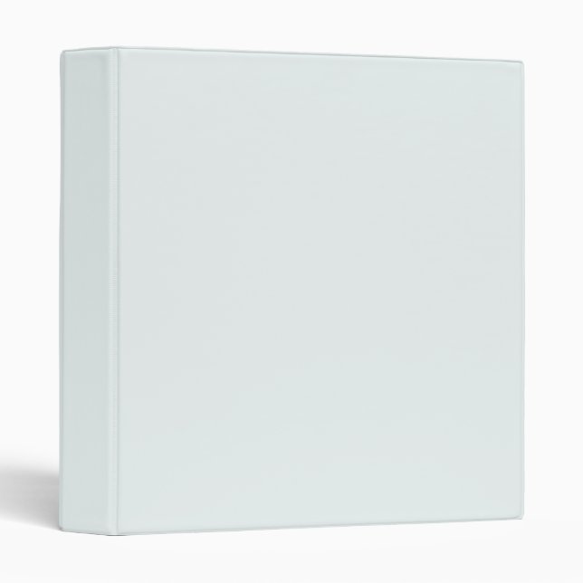 Frosted White Solid Colour | Classic | Elegant Binder (Front/Spine)