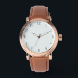 Frosted White Solid Colour | Classic | Elegant Watch<br><div class="desc">Frosted White Solid Colour | Classic | Elegant | Trendy | Stylish | Gift</div>