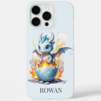 Frostfire Hatchling Personalized Blue Dragon