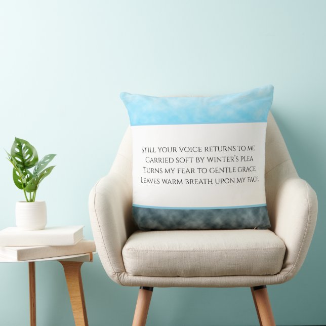 Frostline Horizon Throw Pillow (Chair)
