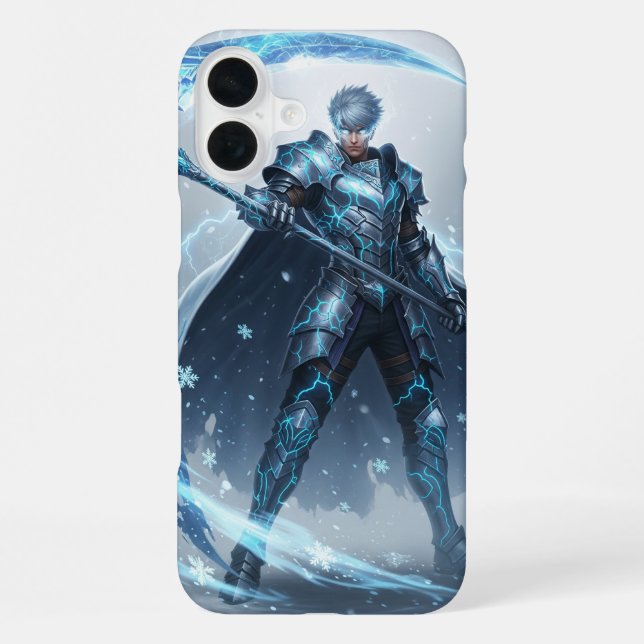 Frostmarked Warrior | Epic Anime  iPhone Case (Back)