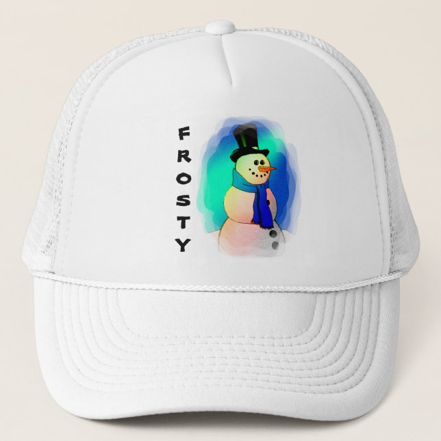 Frosty Dreams Trucker Hat (Front)