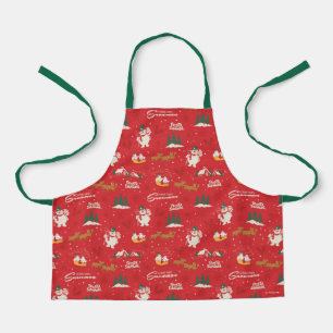 Frosty - Everyone's Favourite Snowman Pattern Apron