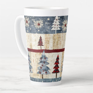 Frosty Forest Latte Mug