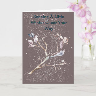 Frosty Fun Soft Color Greeting Card